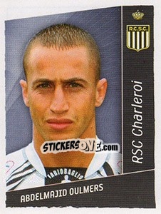 Sticker Abdelmajid Oulmers - Football Belgium 2006-2007 - Panini