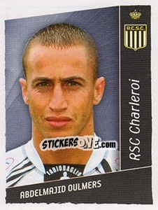 Sticker Abdelmajid Oulmers - Football Belgium 2006-2007 n. 117 - Panini