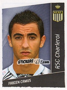 Figurina Fabien Camus - Football Belgium 2006-2007 - Panini