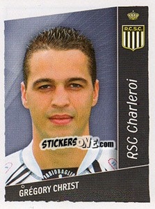 Sticker Gregory Christ - Football Belgium 2006-2007 n. 119 - Panini