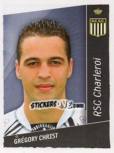 Sticker Gregory Christ - Football Belgium 2006-2007 - Panini