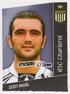 Figurina Izzet Akgul - Football Belgium 2006-2007 n. 122 - Panini