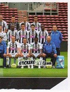 Figurina Team Photo - Football Belgium 2006-2007 - Panini