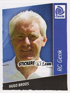 Sticker Hugo Broos - Football Belgium 2006-2007 - Panini