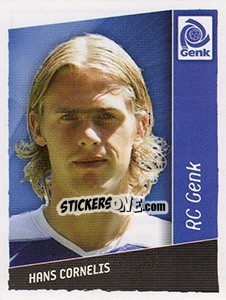 Sticker Hans Cornelis - Football Belgium 2006-2007 - Panini