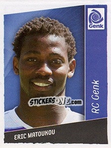 Sticker Eric Matoukou - Football Belgium 2006-2007 - Panini