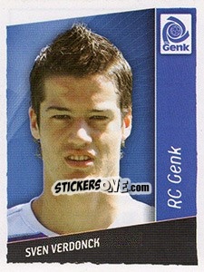 Sticker Sven Verdonck - Football Belgium 2006-2007 - Panini