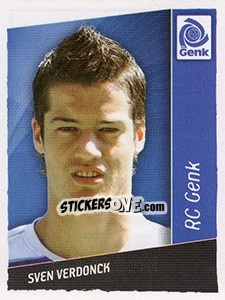 Sticker Sven Verdonck - Football Belgium 2006-2007 n. 134 - Panini