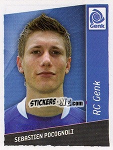 Sticker Sebastien Pocognoli - Football Belgium 2006-2007 - Panini