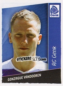Sticker Gonzague Vandooren - Football Belgium 2006-2007 - Panini