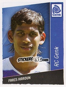 Sticker Faris Haroun - Football Belgium 2006-2007 - Panini