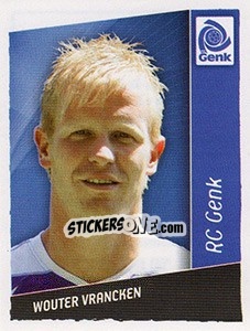 Sticker Wouter Vrancken - Football Belgium 2006-2007 n. 141 - Panini