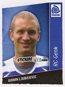 Sticker Goran Ljubojevic - Football Belgium 2006-2007 - Panini