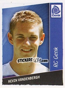 Sticker Kevin Vandenbergh - Football Belgium 2006-2007 - Panini