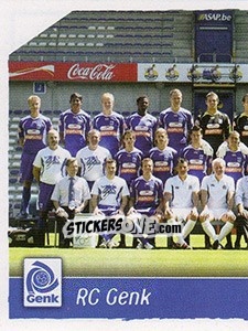 Figurina Team Photo - Football Belgium 2006-2007 - Panini