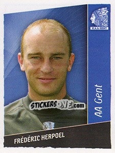 Sticker Frederic Herpoel - Football Belgium 2006-2007 - Panini