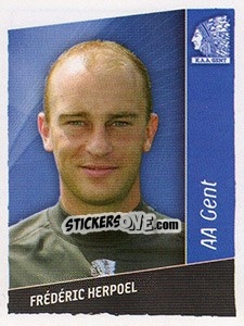 Figurina Frederic Herpoel - Football Belgium 2006-2007 n. 150 - Panini