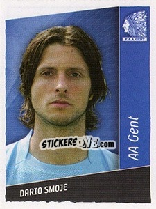 Sticker Dario Smoje - Football Belgium 2006-2007 - Panini