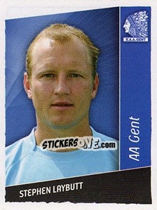 Sticker Stephen Laybutt - Football Belgium 2006-2007 n. 154 - Panini