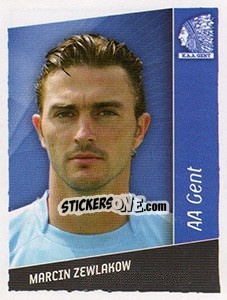 Sticker Marcin Zewlakow - Football Belgium 2006-2007 - Panini