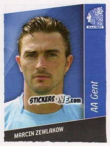 Sticker Marcin Zewlakow - Football Belgium 2006-2007 n. 165 - Panini