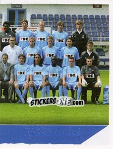 Cromo Team Photo - Football Belgium 2006-2007 - Panini