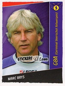 Sticker Marc Brys - Football Belgium 2006-2007 n. 170 - Panini