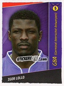 Sticker Igor Lollo - Football Belgium 2006-2007 n. 172 - Panini