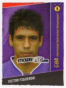 Cromo Victor Figueroa - Football Belgium 2006-2007 n. 179 - Panini