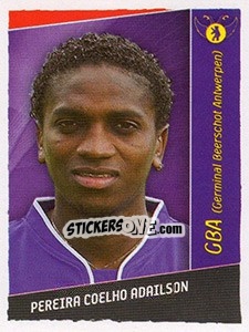 Sticker Pereira Coelho Adailson - Football Belgium 2006-2007 - Panini