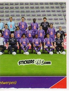 Sticker Team Photo - Football Belgium 2006-2007 - Panini