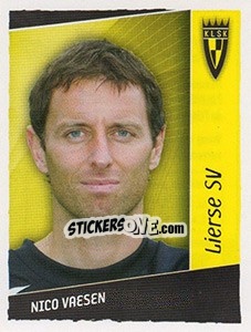 Figurina Nico Vaesen - Football Belgium 2006-2007 n. 192 - Panini