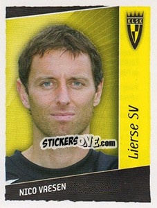 Sticker Nico Vaesen - Football Belgium 2006-2007 - Panini