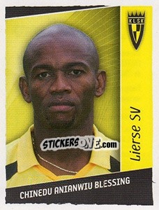 Sticker Chinedu Anianwiu Blessing - Football Belgium 2006-2007 n. 194 - Panini