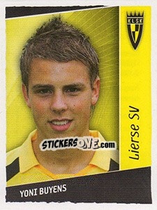 Cromo Yoni Buyens - Football Belgium 2006-2007 n. 198 - Panini