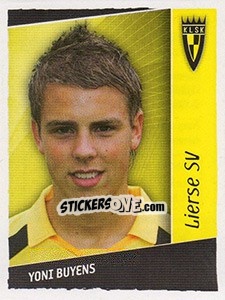 Sticker Yoni Buyens - Football Belgium 2006-2007 - Panini