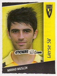 Sticker Marko Muslin - Football Belgium 2006-2007 n. 201 - Panini