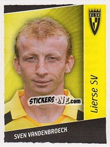 Sticker Sven Vendenbroeck - Football Belgium 2006-2007 n. 202 - Panini