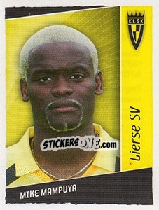 Sticker Mike Mampuya - Football Belgium 2006-2007 - Panini