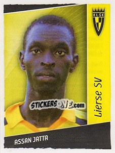 Sticker Assan Jatta - Football Belgium 2006-2007 - Panini