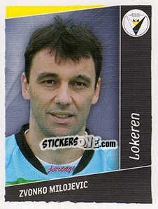 Cromo Zvonko Milojevic - Football Belgium 2006-2007 - Panini