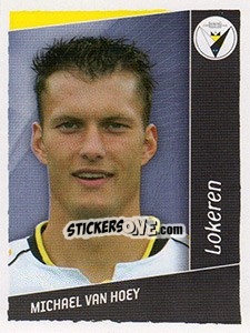 Sticker Michael Van Hoey - Football Belgium 2006-2007 - Panini
