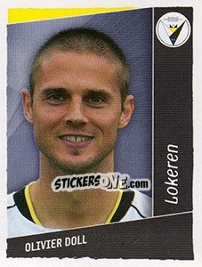Sticker Olivier Doll - Football Belgium 2006-2007 - Panini