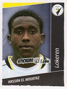 Sticker Hassan El Mouataz - Football Belgium 2006-2007 - Panini