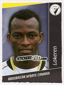 Figurina Aboubacar M'Baye Camara - Football Belgium 2006-2007 - Panini