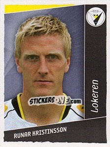 Cromo Runar Kristinsson - Football Belgium 2006-2007 - Panini