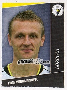 Sticker Ivan Vukomanovic - Football Belgium 2006-2007 - Panini