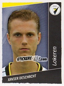 Sticker Xavier Deschacht - Football Belgium 2006-2007 - Panini