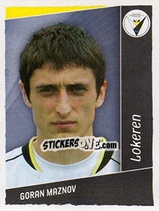 Figurina Goran Maznov - Football Belgium 2006-2007 - Panini