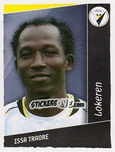 Sticker Issa Traore - Football Belgium 2006-2007 - Panini